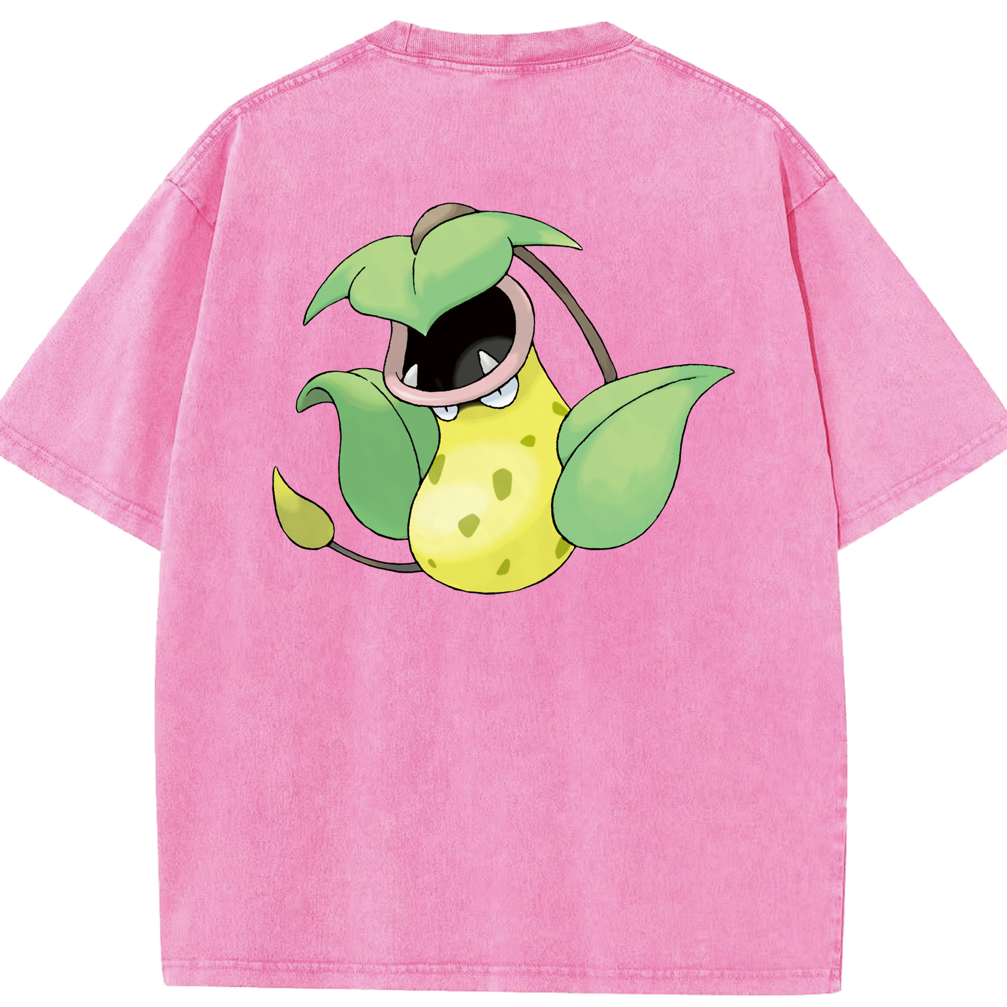 （画像用） ポケットモンスター Pokémon 綿100% ヴィンテージ風 半袖Tシャツ（背面プリント）
